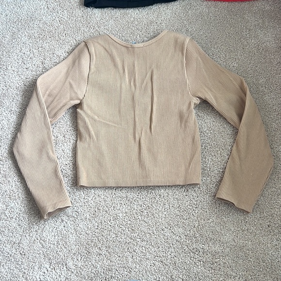 NWOT Zara Seamless Contour Top - Picture 2 of 2